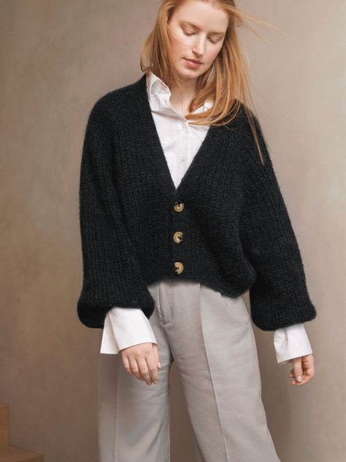 Hovedbilde Brook Cardigan Børstet ...