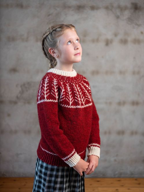 Hovedbilde Juleskog barnegenser