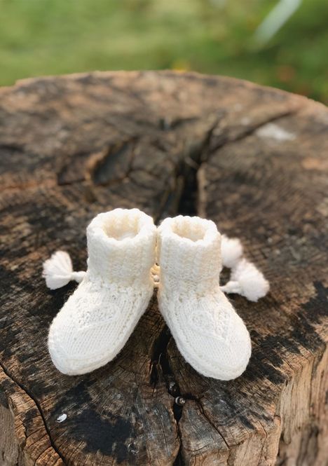 Hovedbilde Hjerte babysokker
