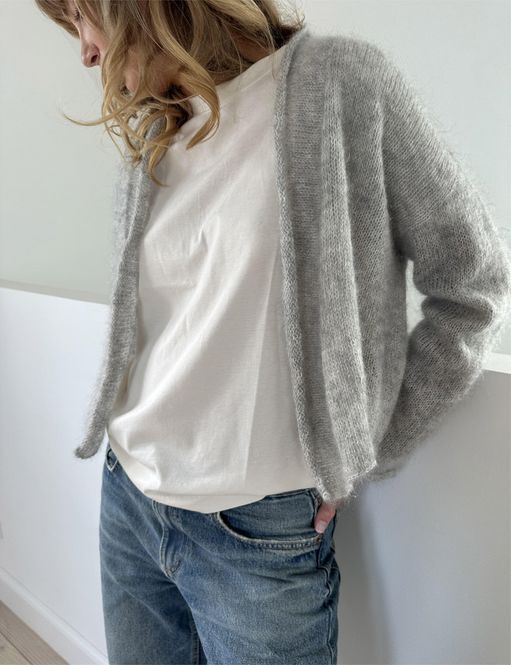 Hovedbilde Plain Cardigan light ...