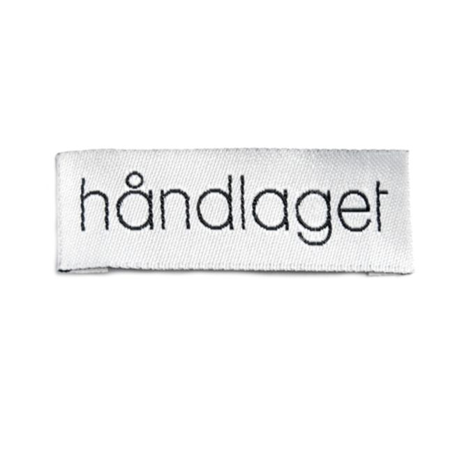 Hovedbilde Symerke Håndlaget hvit/svart