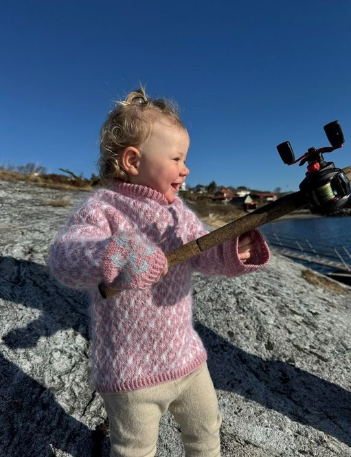 Hovedbilde Mini Fryd - Anikk rose/ hvit