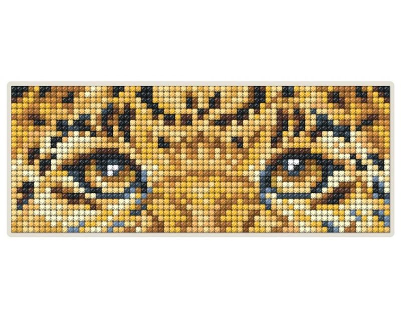 Diamond Painting Leopard Magnet Kit