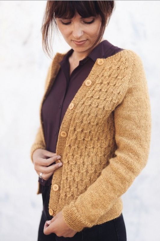 Klassisk Smock -Cardigan
