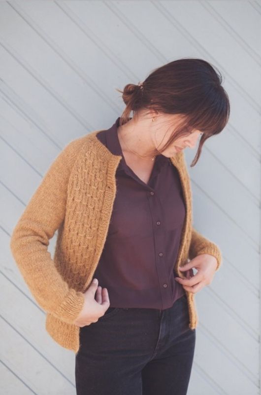 Klassisk Smock -Cardigan