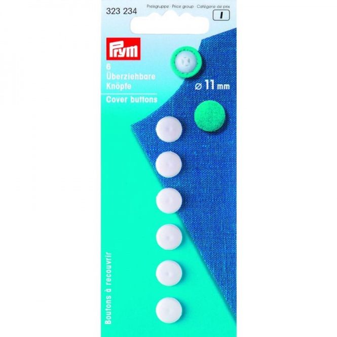 Hovedbilde Overtrekksknapper 11 mm