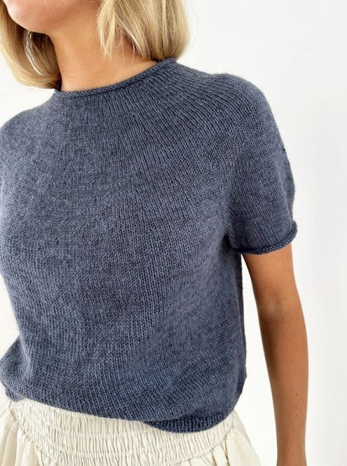 Hovedbilde Plain Yoke Tee 22 - Mandarin ...