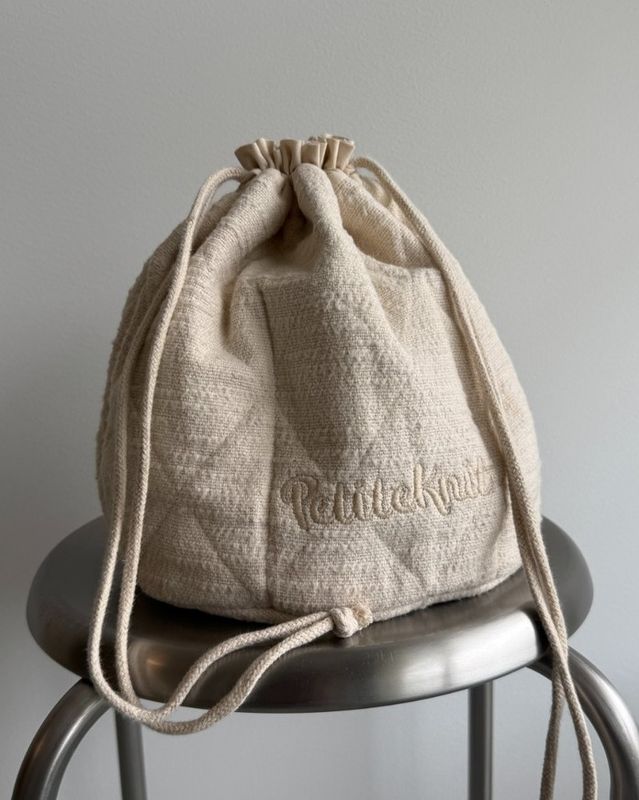 Knitter's Project Bag - Cloud