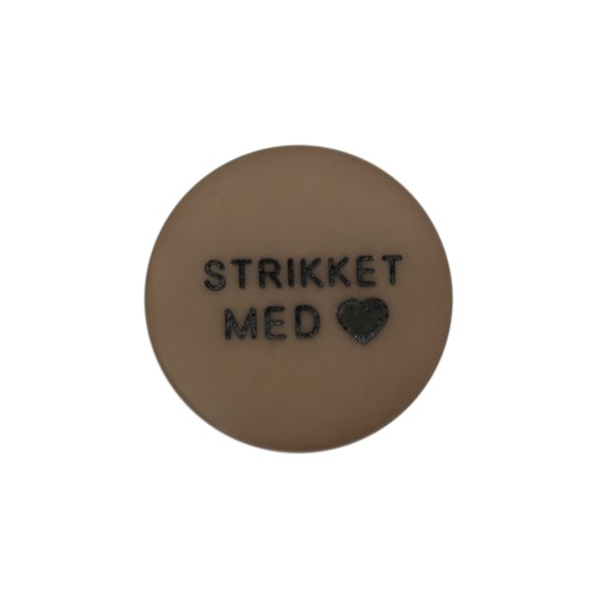 Hovedbilde Brun Strikket med 15mm