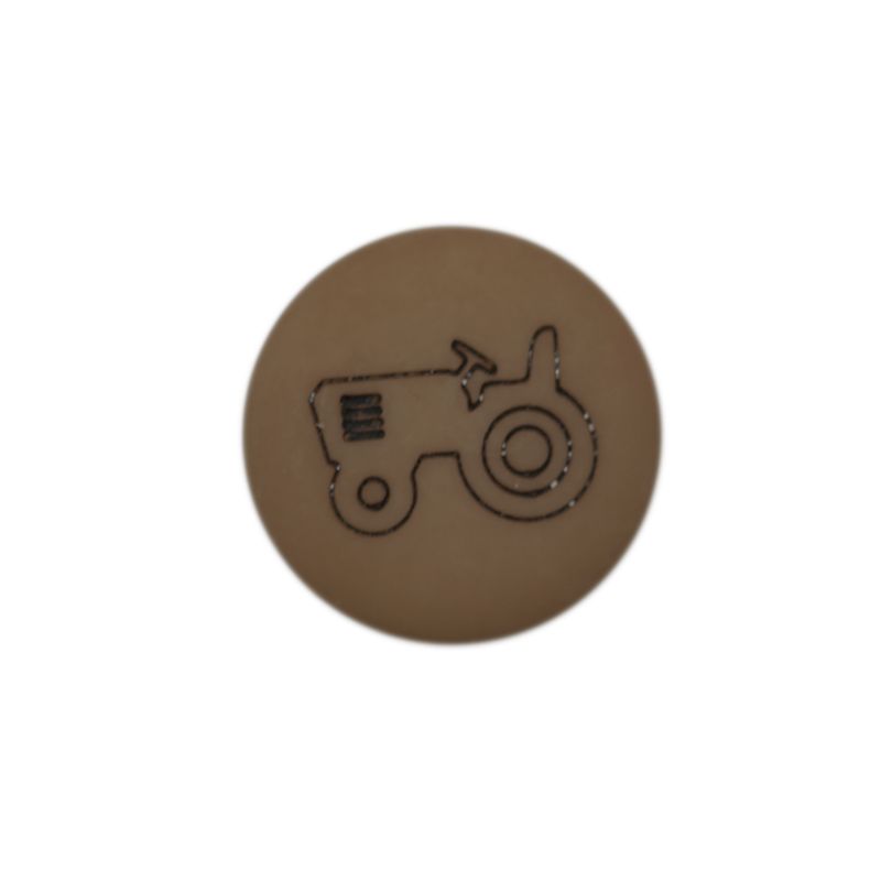 Brun Traktor 15mm