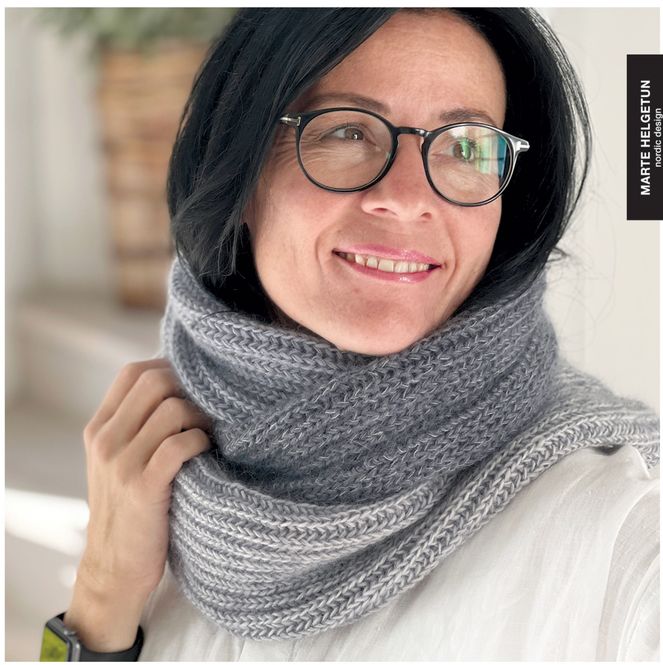 Hovedbilde Vinterskjerf Lux gradert ...