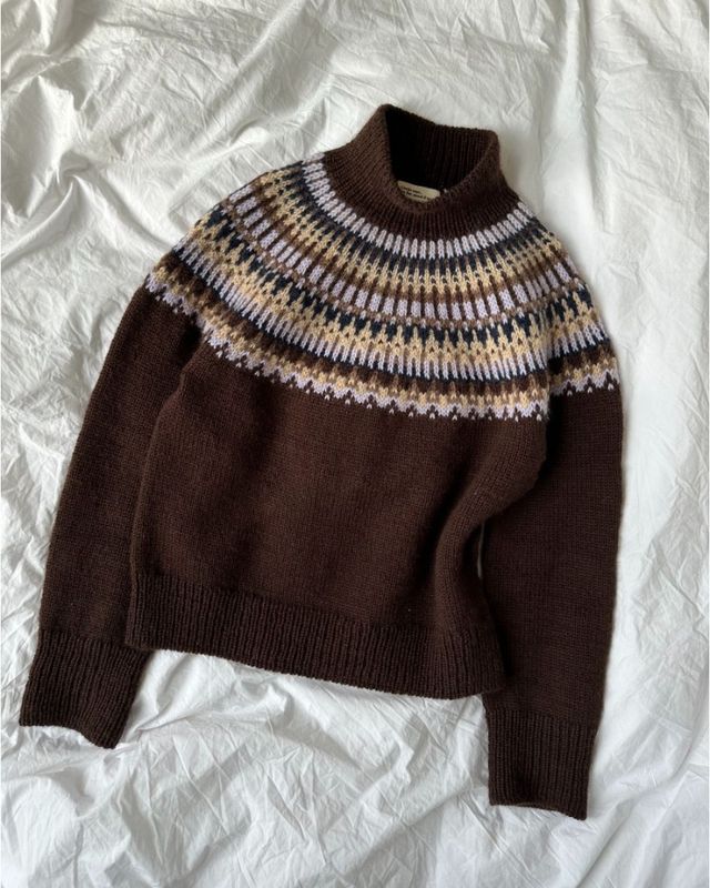 Celeste Sweater - Cacao nibs