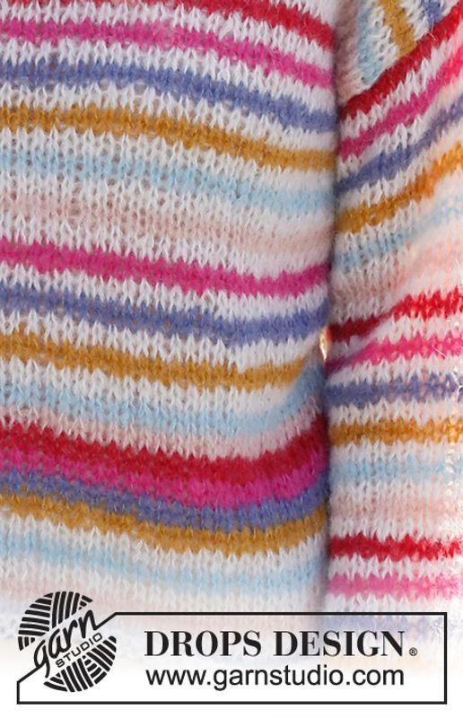 Candy Stripes Genser