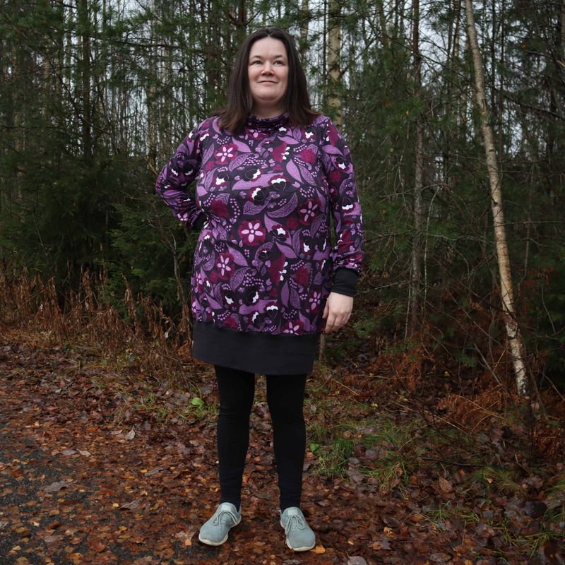 Hilda Hoodie, lang & kort genser (XS-4XL)