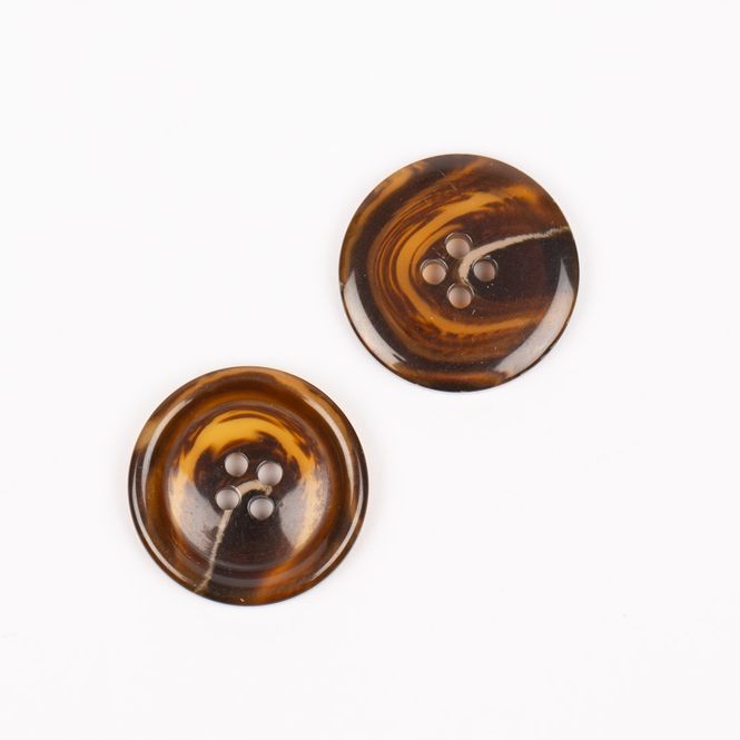 Hovedbilde Imitert horn (teak), 25 mm