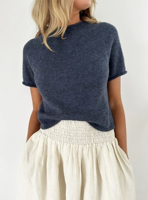 Hovedbilde Plain Yoke Tee 22 (oppskrift)