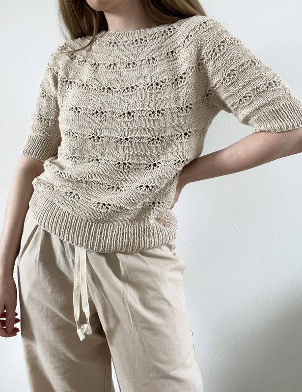 Leknit - Muslin tee