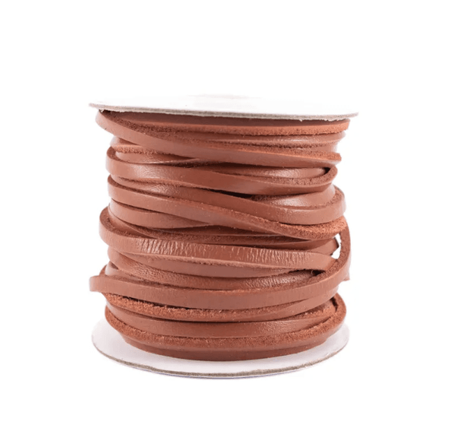 Hovedbilde Skinnreim Brun 0,3 cm