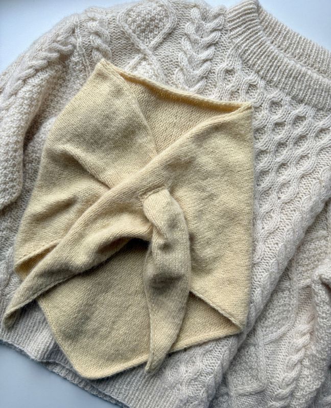 Magdalenasjal Alpaca Silk + Lamull