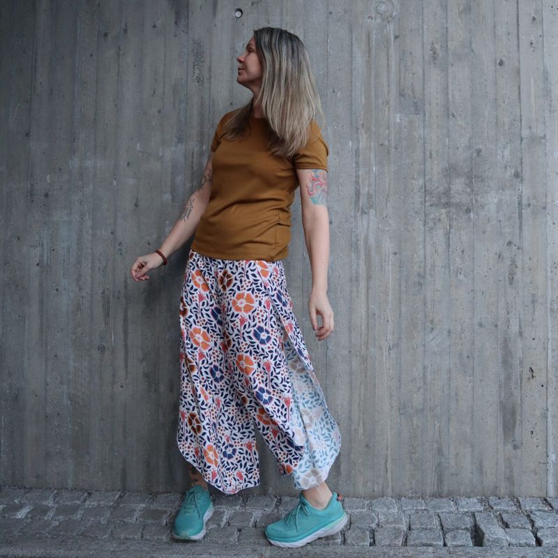 Flagrebukse (XXS-4XL)  Papir