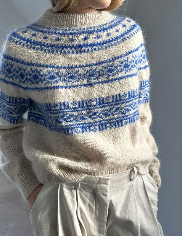 Porcelain Yoke Sweater