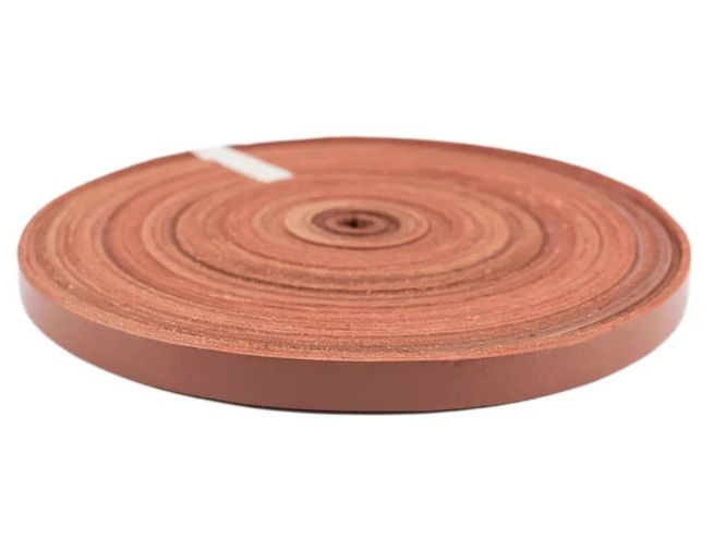 Hovedbilde Skinnreim Brun 1 cm 