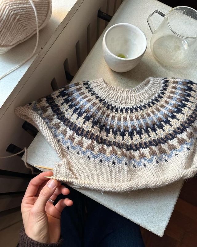 Celeste Sweater - Cacao nibs