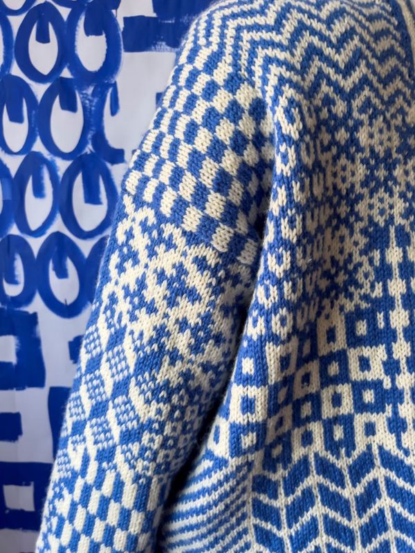 440-4 Nordic Mix Sweater