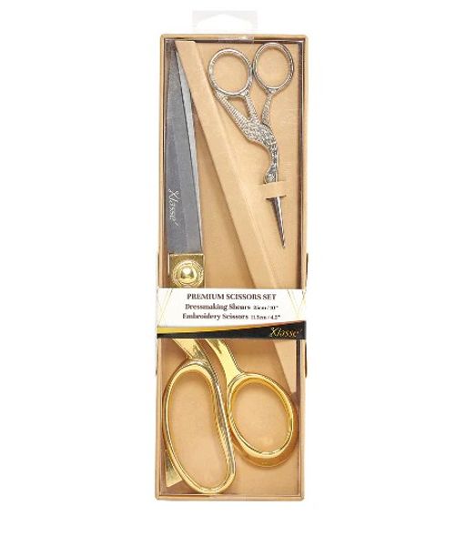 Hovedbilde Premium sakse sett - gold