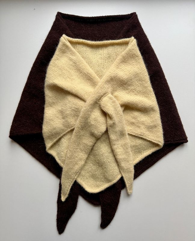 Magdalenasjal Alpaca Silk + Lamull