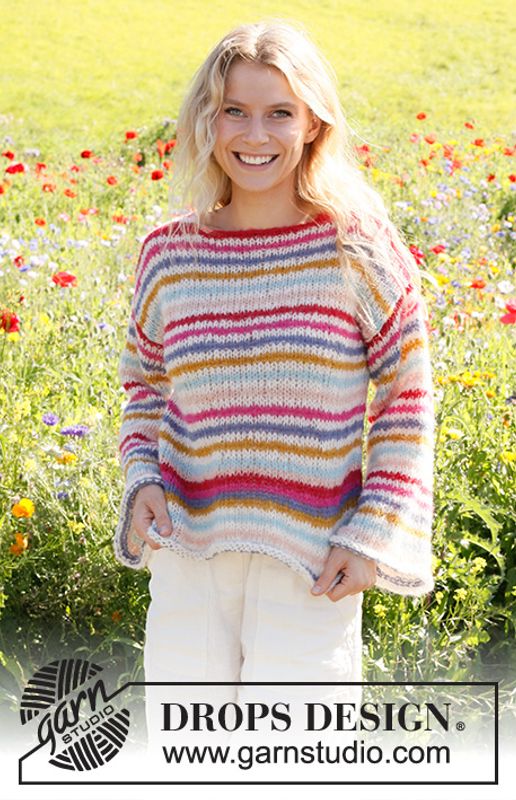 Candy Stripes Genser