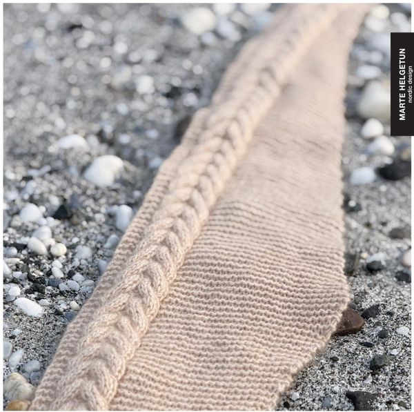 Hovedbilde Fletteskjerf i REN Cashmere