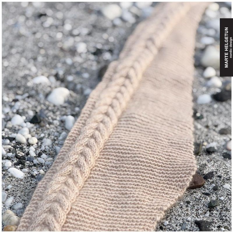 Fletteskjerf i REN Cashmere