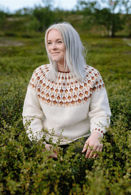 Hovedbilde Multebær genser (mønster)