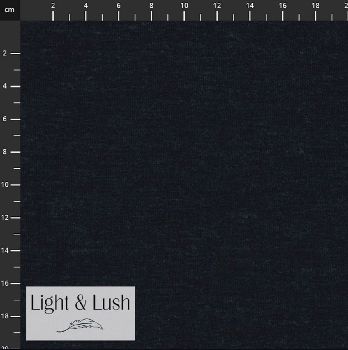 Merinoull - marineblå , Light & Lush