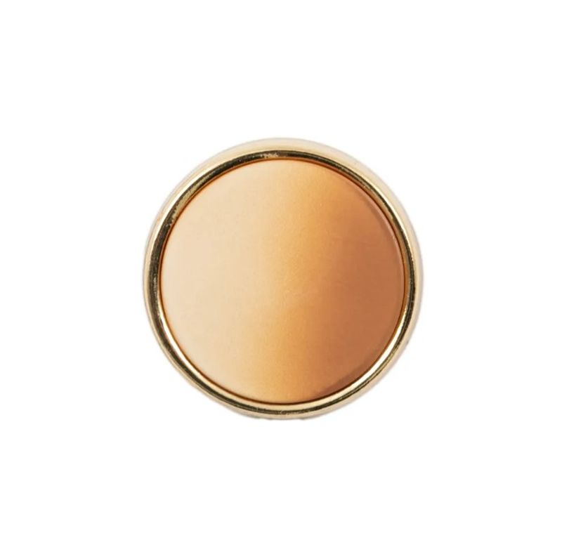 Knapp Gull/beige 25mm