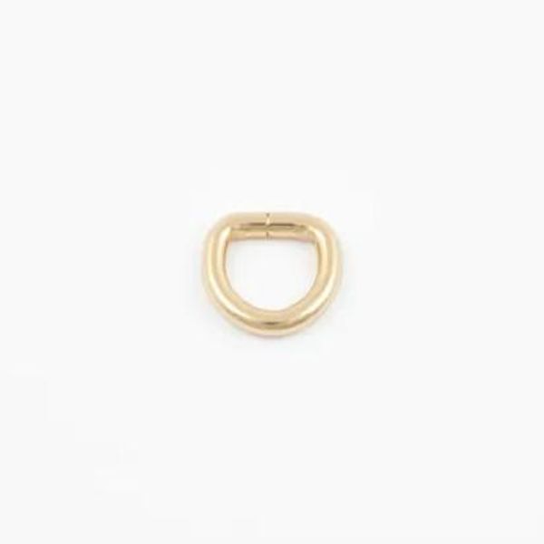 Hovedbilde D-ring 16x16mm Gull 