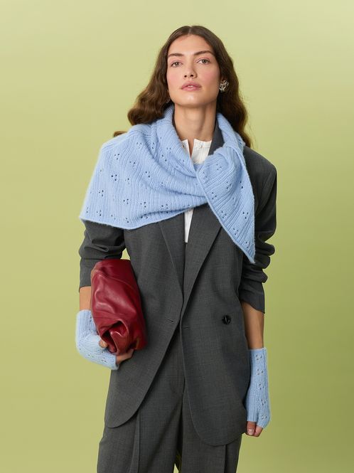 Hovedbilde Miu Pointelle Shawl 