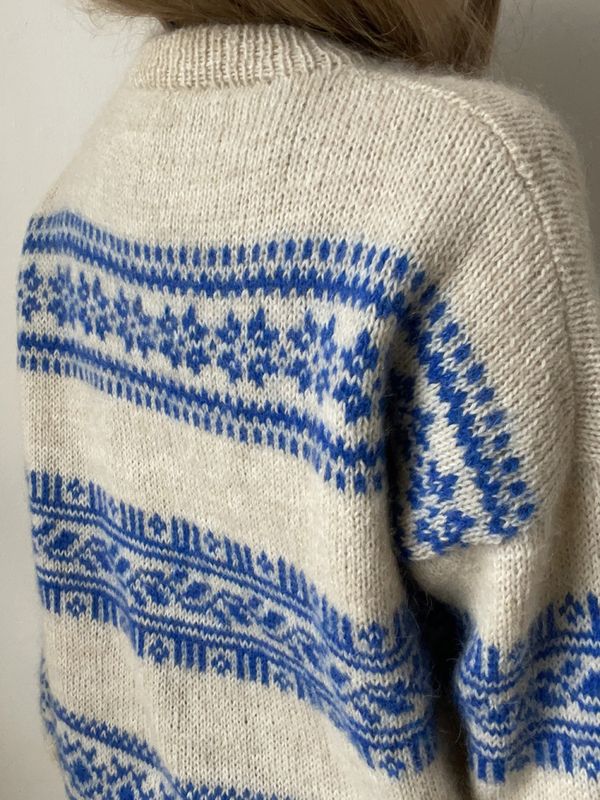 Porcelain sweater