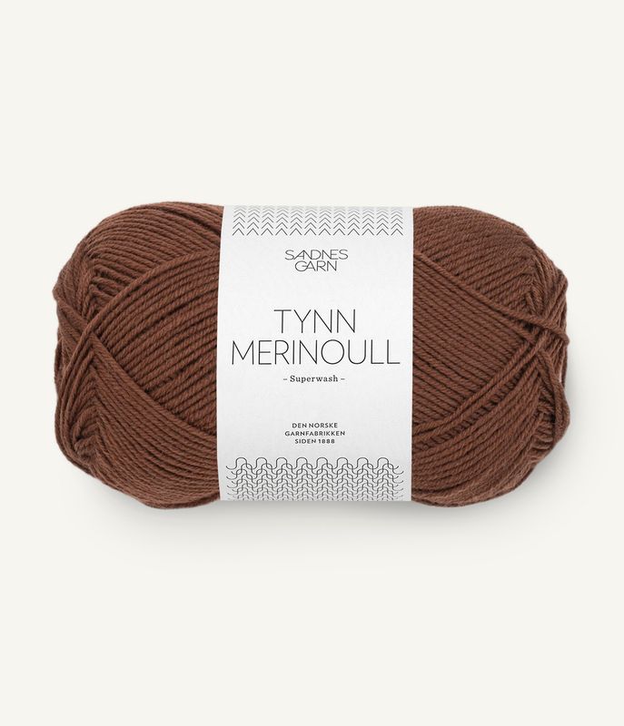 Tynn Merinoull UTGÅTTE FARGER